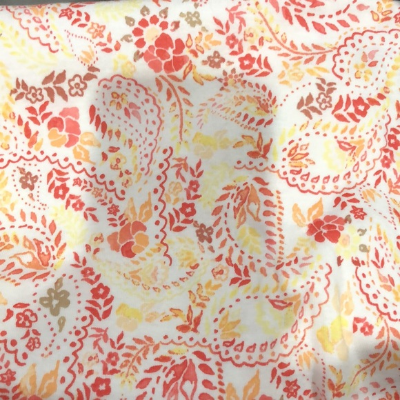 Croft and barrow cotton tee paisley print - Picture 3 of 3